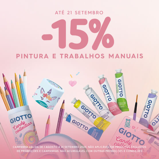 material de pintura escolar num fundo rosa 